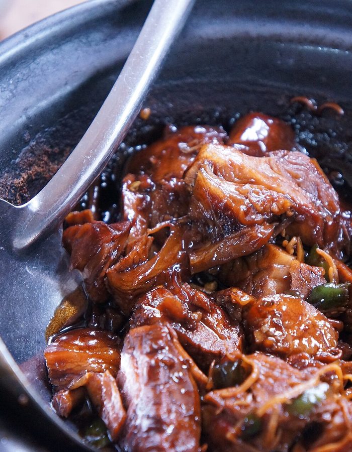 Slow-cooked stew