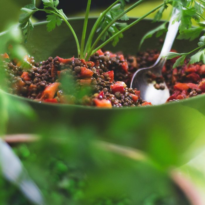 Lentil salad